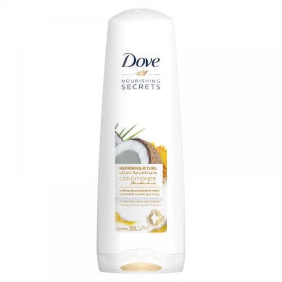 صورة dove conditioner with coconut oil and turmeric  350ml